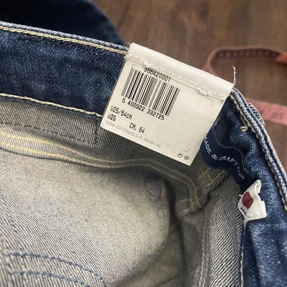 Levi’s Made & Crafted 721 High Rise Skinny Ankle Jeans - RARE - Picture 10 of 12